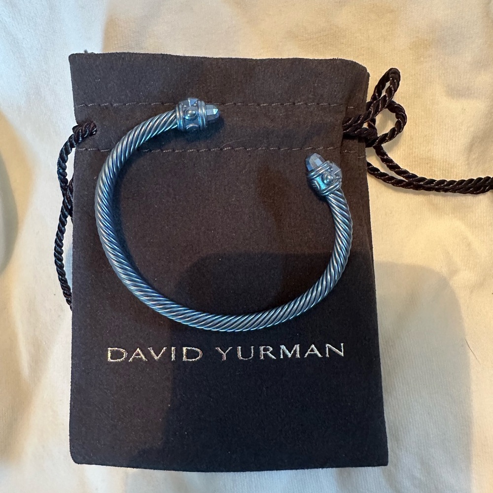 EUC David Yurman Renaissance Classic Cable Bracelet Size M